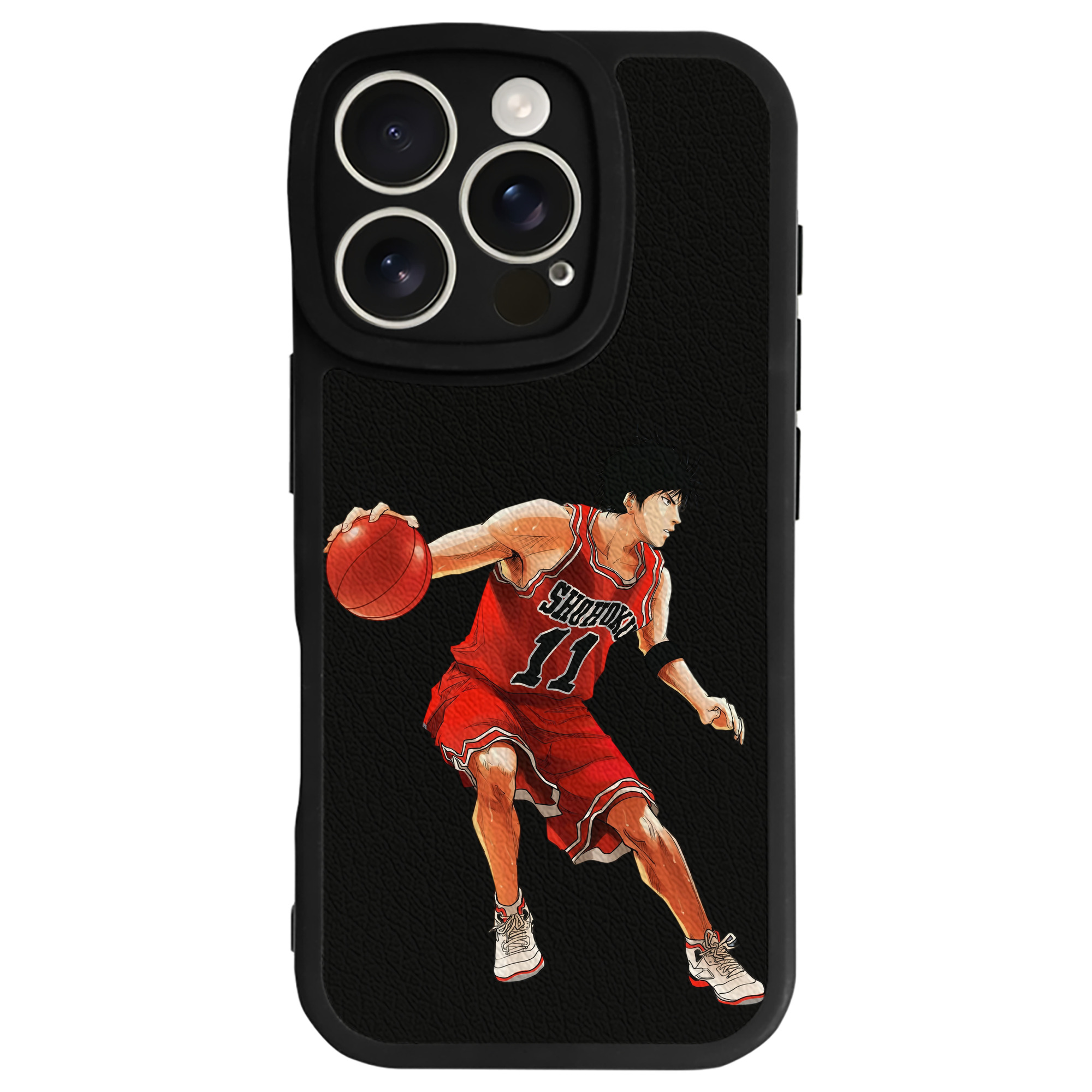 （画像用） SLAM DUNK／スラムダンク 【iPhone 16シリーズ対応】シリコンスマホケース（レザー調） 材質：シリコン